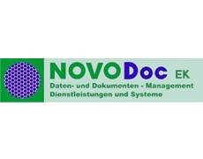 NOVODoc EK Daten- und Dokumenten-Management Dienstleistungen und Systeme